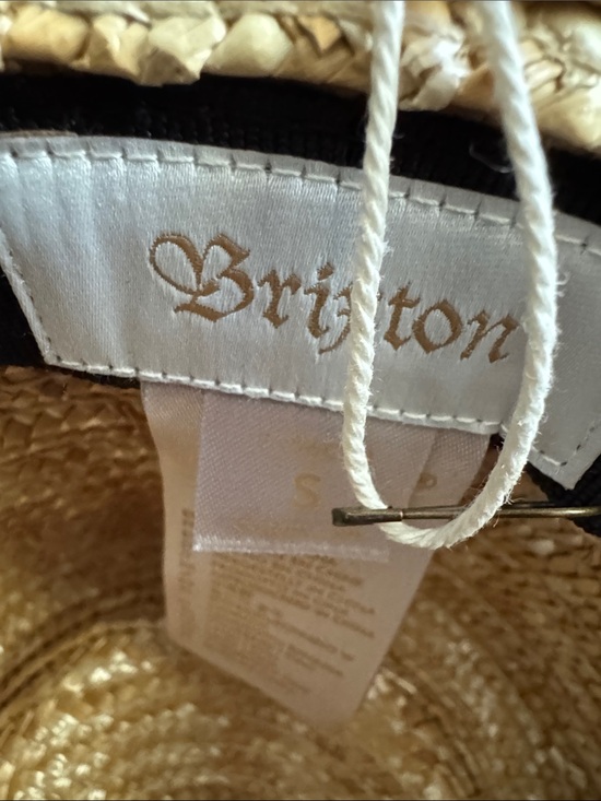 Braxton Straw  Sun Hat with Cream Band main image 6